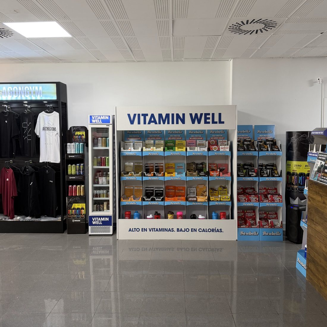 Vista general del interior de PowerFitt Bilbao