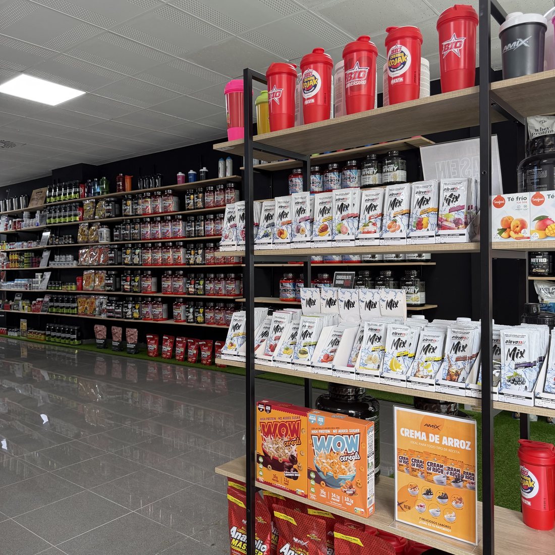 Vista general del interior de PowerFitt Bilbao