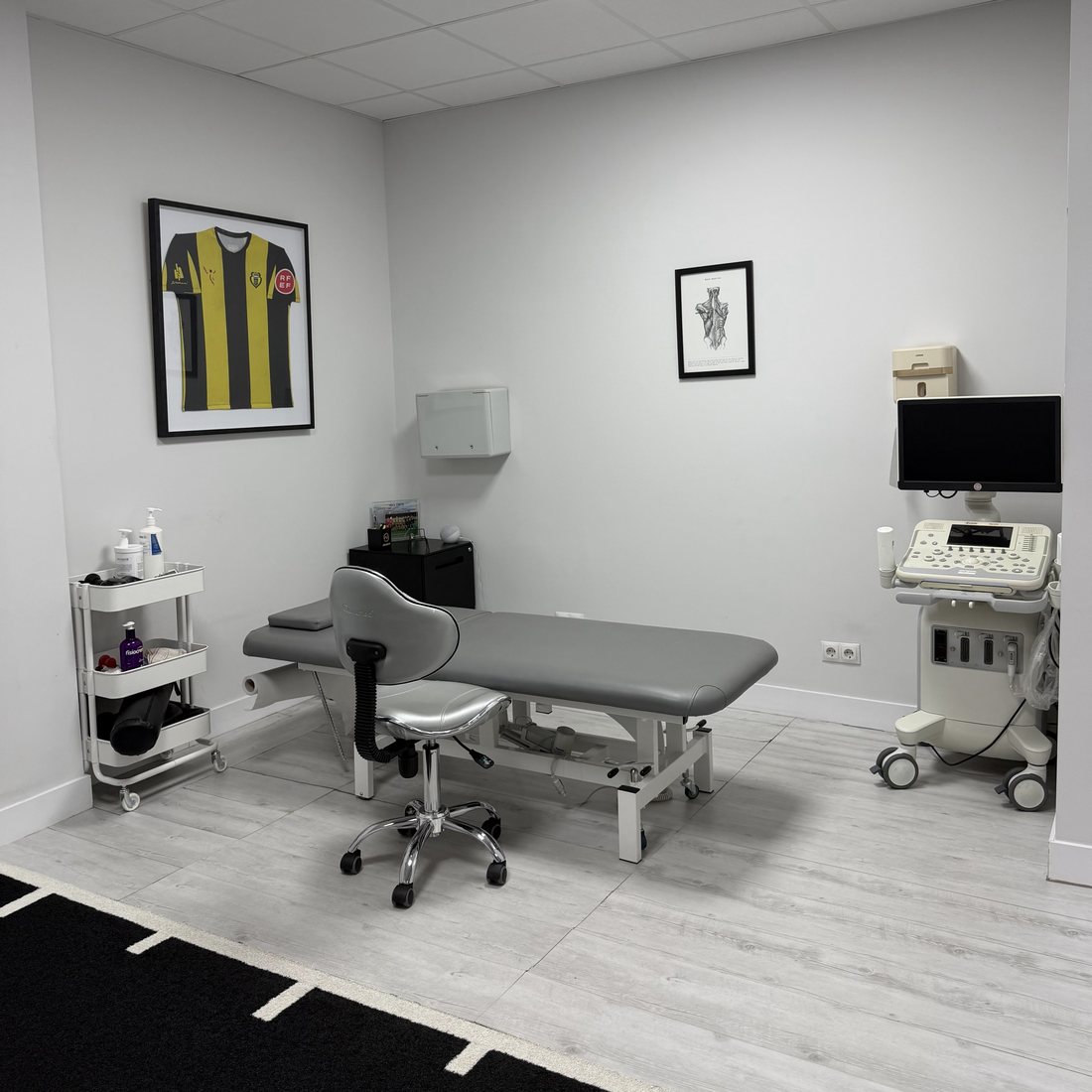 Sala de fisioterapia dentro de PowerFitt Bilbao