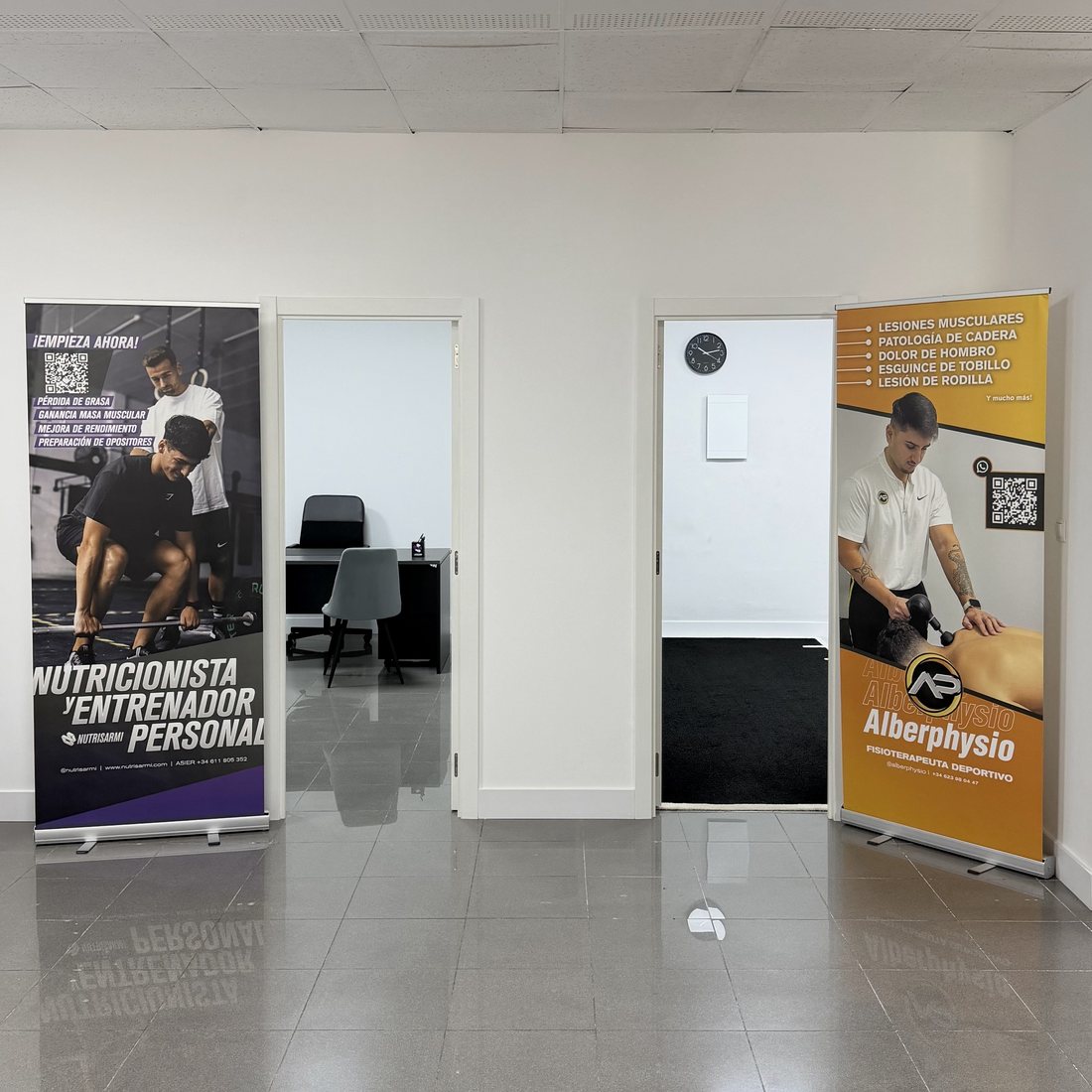 Pasillo de PowerFitt Bilbao